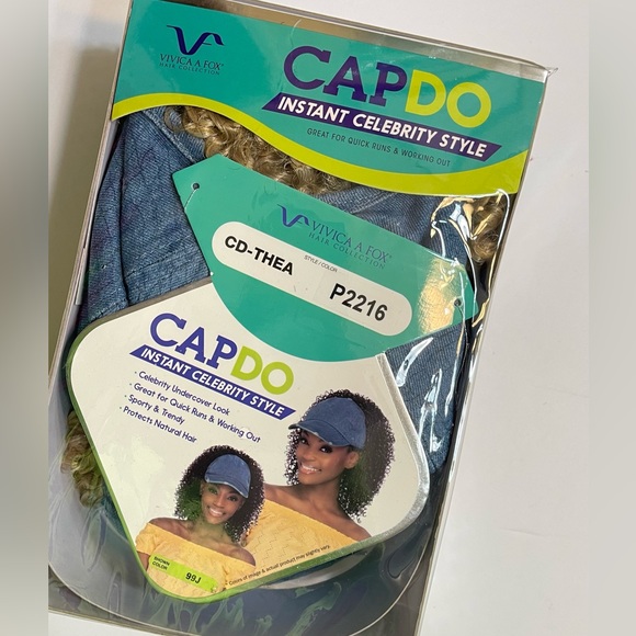 Vivica A Fox Cap Do with Attached Wig - Picture 6 of 7